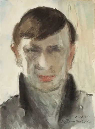 Miehen pää, by Jalmari Ruokokoski