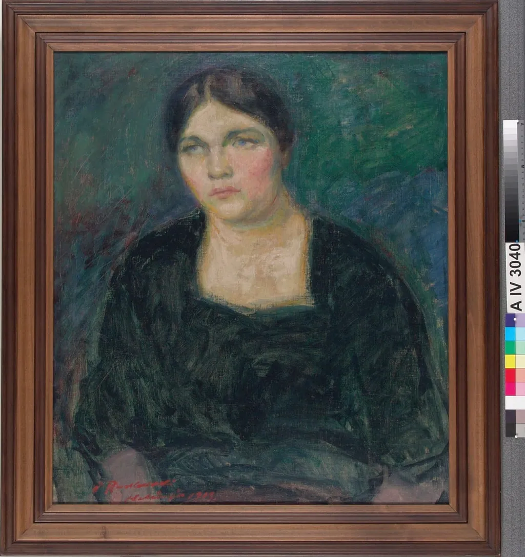 Rouva Rydengin muotokuva, by Jalmari Ruokokoski, unspecified