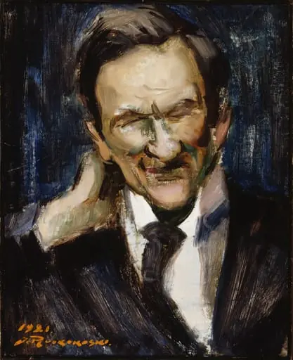 T.K. Sallisen muotokuva, by Jalmari Ruokokoski