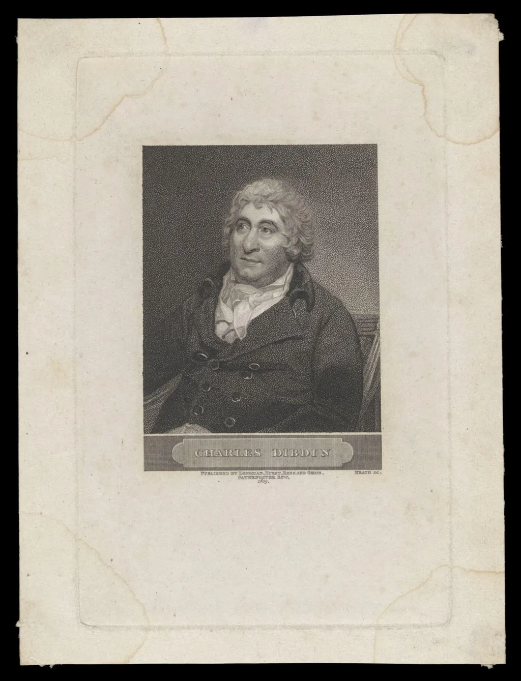 H Beard Print Collection, by James ARA Heath, 1809