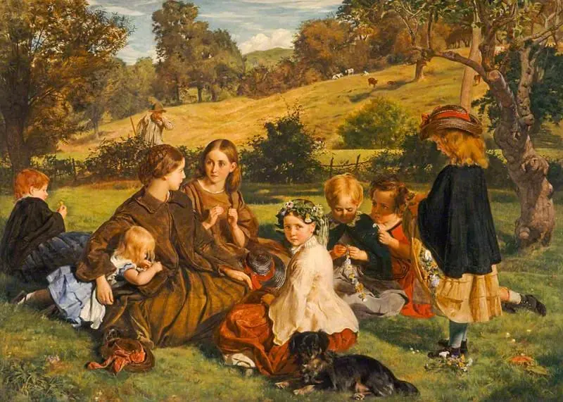 Summertime, Gloucestershire, by James Archer