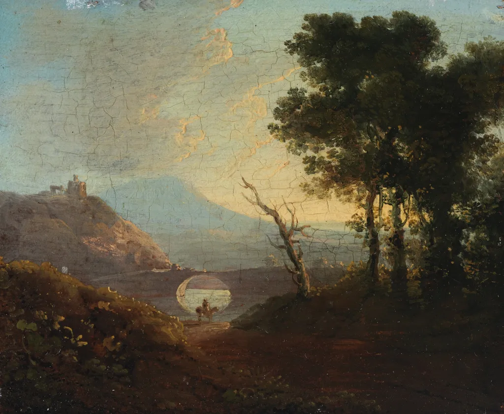 A Landscape, by James Arthur O'Connor, unspecified, 1826