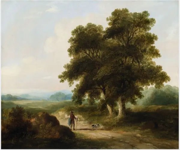 A Landscape, Homeward Bound, by James Arthur O'Connor