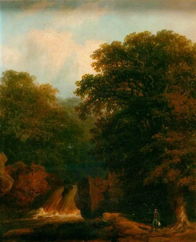 A Waterfall, by James Arthur O'Connor