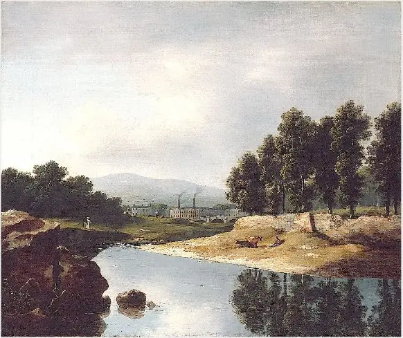 Duffy's Cotton Mills, Ballsbridge, by James Arthur O'Connor