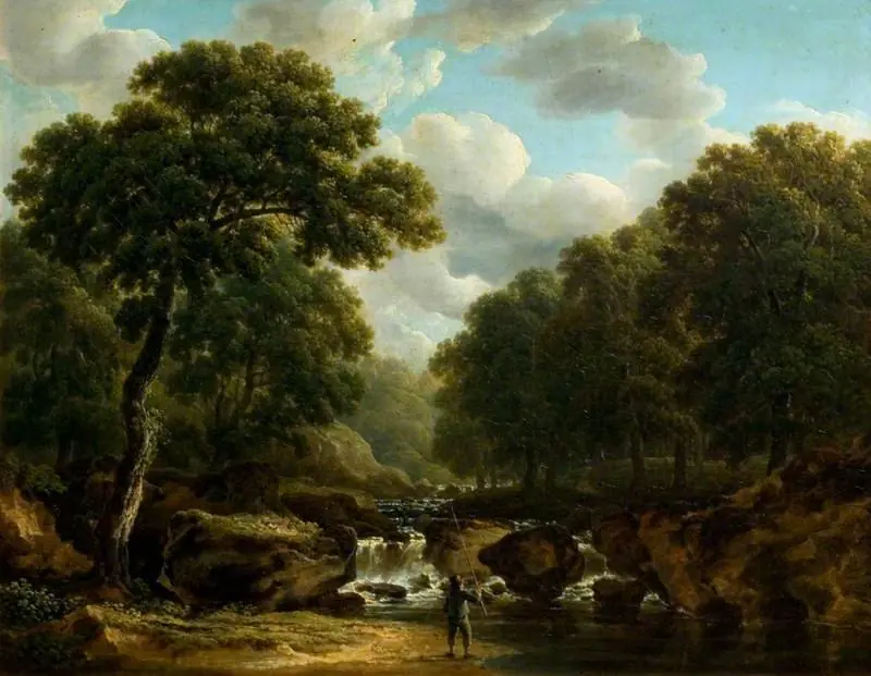 The Devil's Glen, County Wicklow, by James Arthur O'Connor