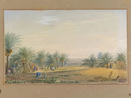 Distant View of Bushire in the Persian Gulf, by James Baillie Fraser