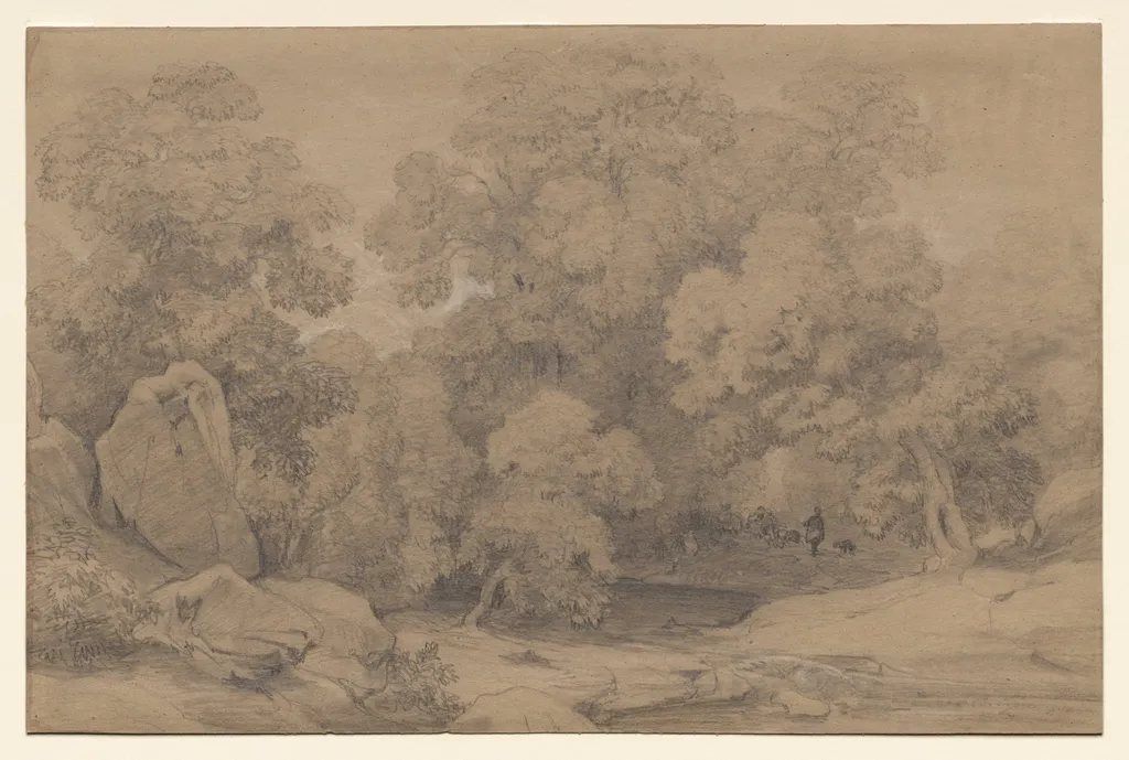Landscape, by James Baker Pyne, 1845