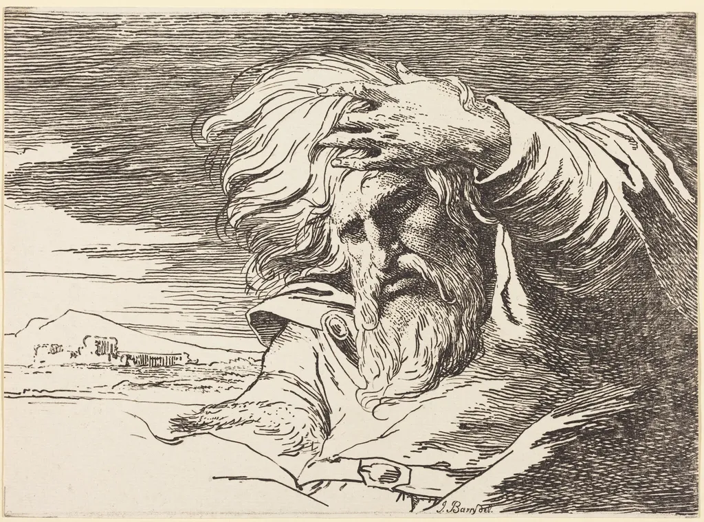 Eastern Patriarch, by James Barry, ink, 1803