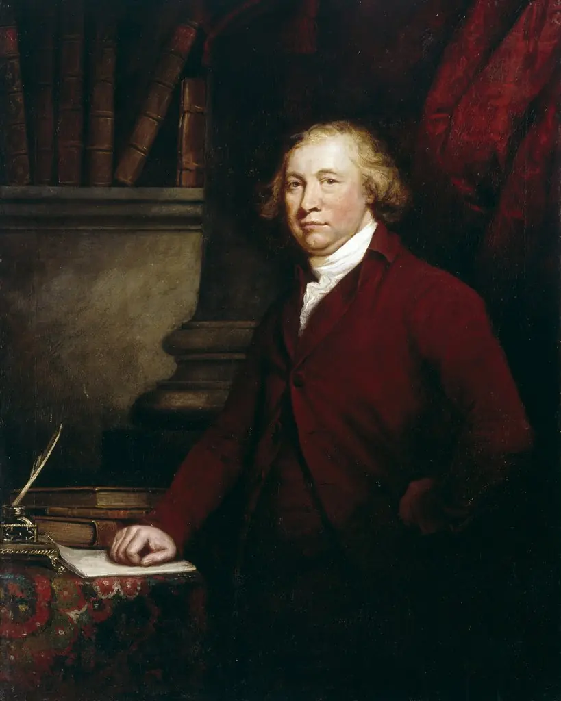 Portrait of Edmund Burke (1729-1797), Statesman, Orator and Writer, by James Barry