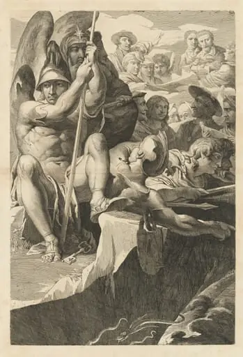 The Angelic Guards, by James Barry