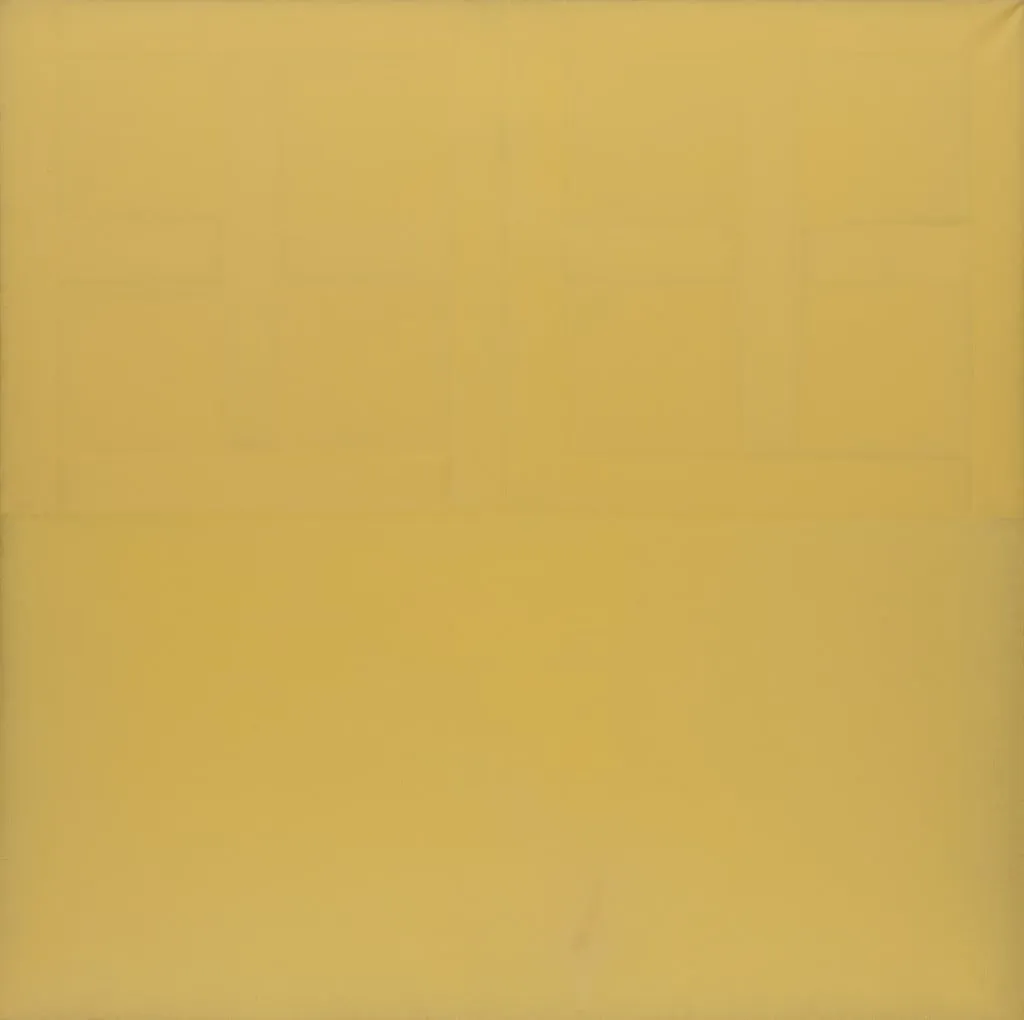 Untitled, by James Bishop, oil, 1973