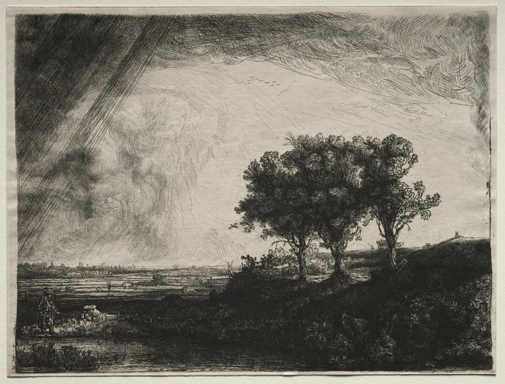 The Three Trees, by James Bretherton, 1804