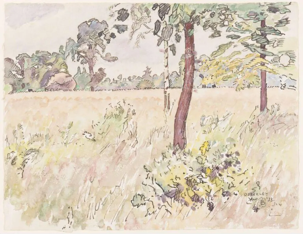 Osterley Park, by James Brown, watercolor, 1933