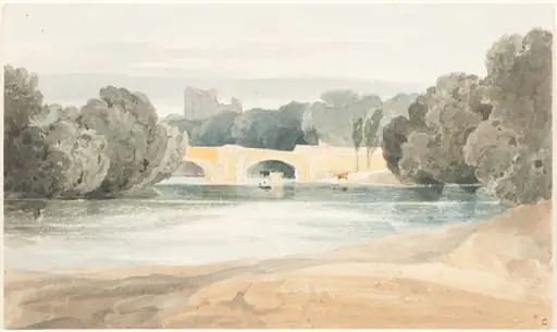 Bridge at Knaresborough, by James Bulwer