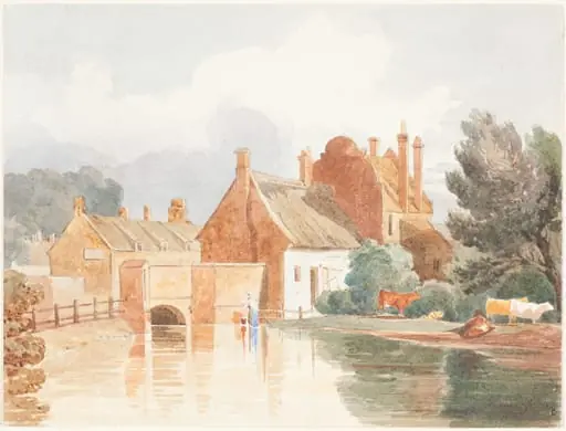 On the Bure, near Aylsham, Norfolk, by James Bulwer