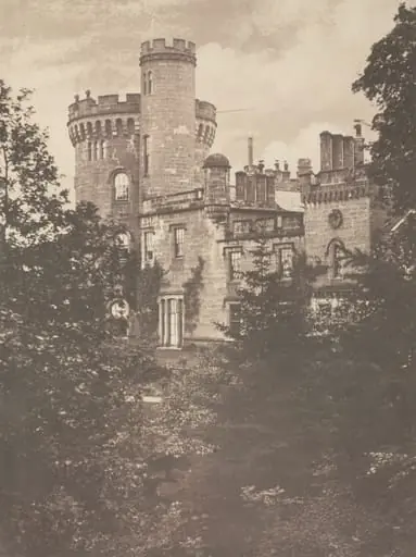 View of Tullichewan Castle, Glasgow, by James Campbell of Strachathro