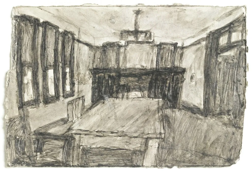 Untitled, by James Castle, 1935