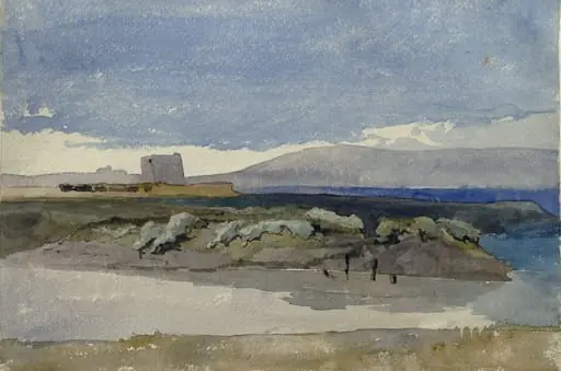 Creek with Distant Hills, by James Chisholm Gooden