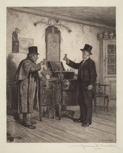A Glass with the Squire, by James David Smillie