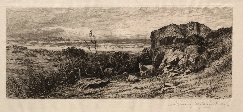 At Marblehead Neck, by James David Smillie, 1883