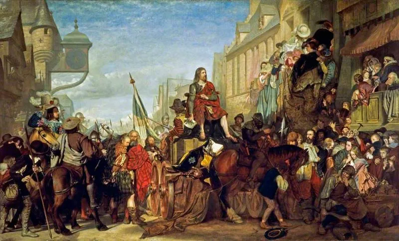 Montrose, by James Drummond, oil, 1859