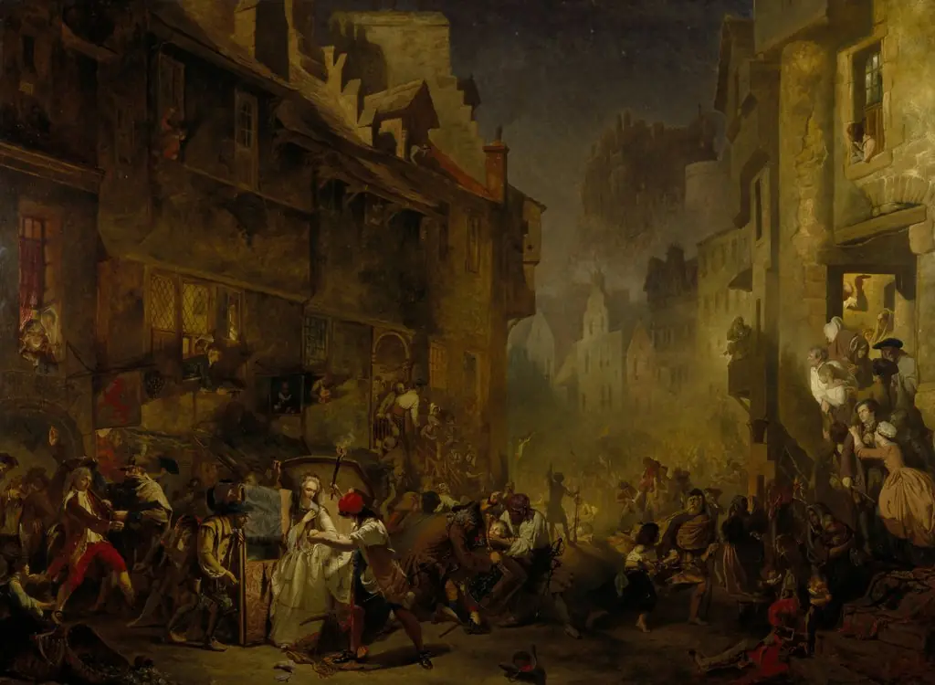 The Porteous Mob, by James Drummond