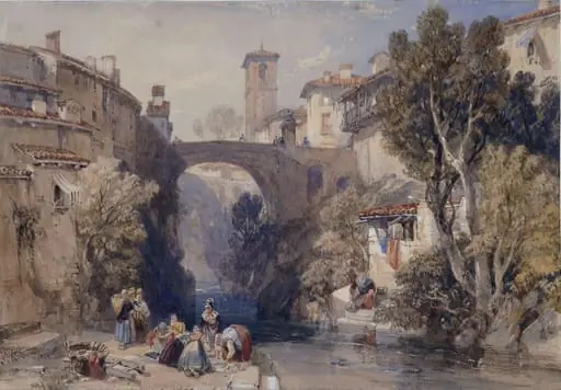 Ivrea, Val d'Aosta, by James Duffield Harding