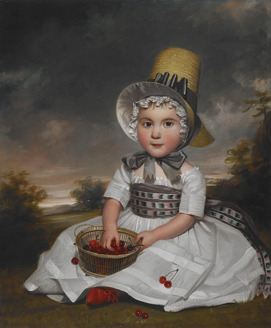 Lady Mary Beauclerk, Daughter of Lord Aubrey and Lady Jane Beauclerk, by James Earl, oil
