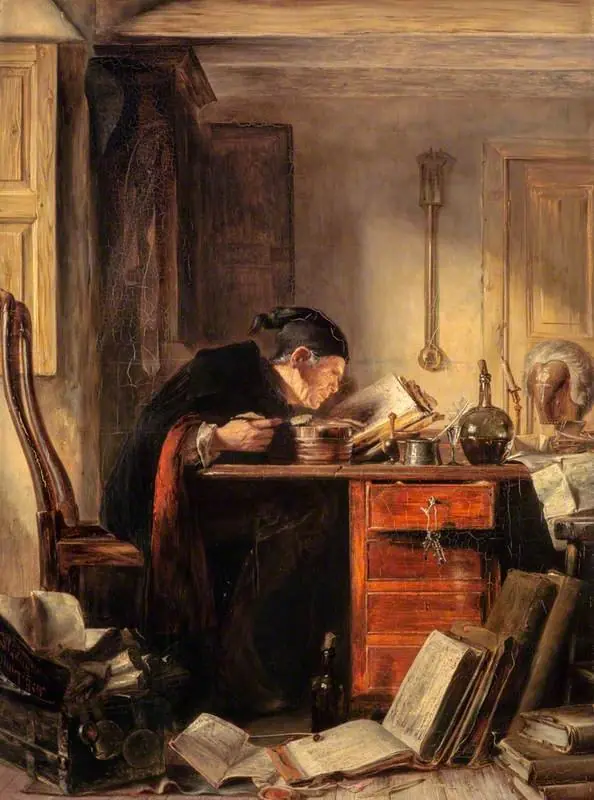 Bailie Duncan McWheeble at Breakfast (from Scott's 'Waverley'), by James Eckford Lauder