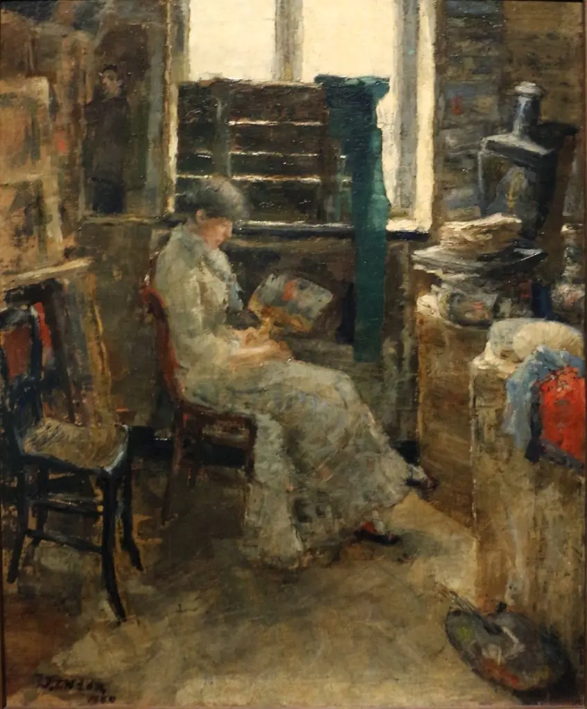 A Colourist, by James Ensor