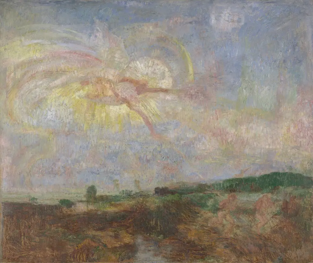 Adam and Eve expelled from Paradise, by James Ensor