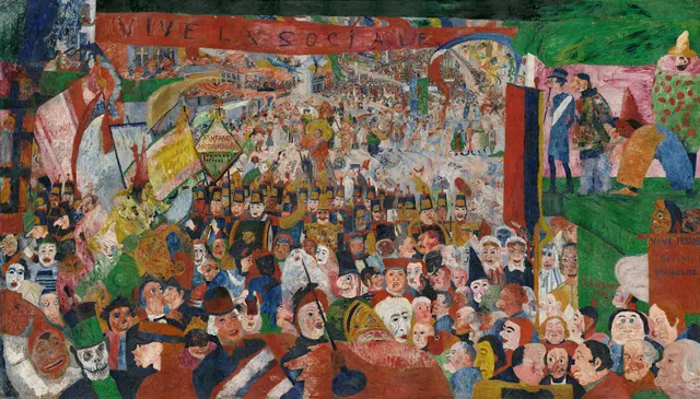 Christ's Entry Into Brussels in 1889 — James Ensor