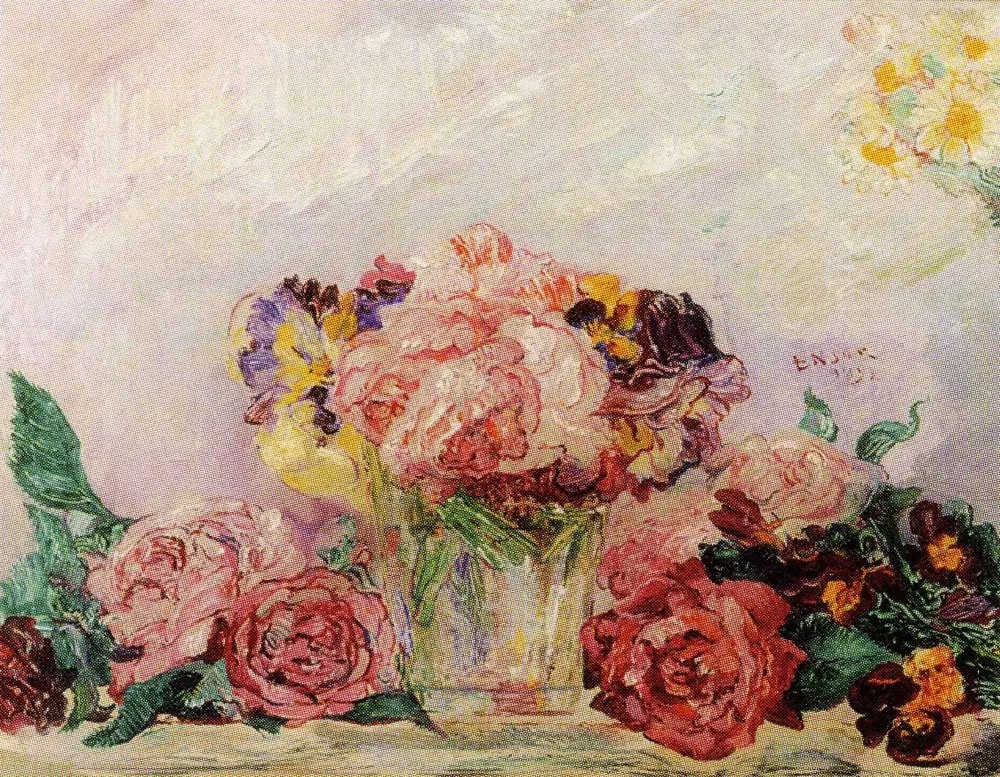 Flowers, by James Ensor