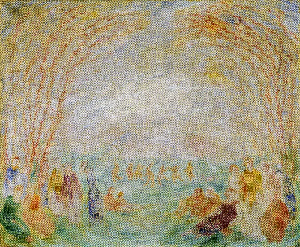 Le Ballet Féerique (Le Jardin D'Amour), by James Ensor