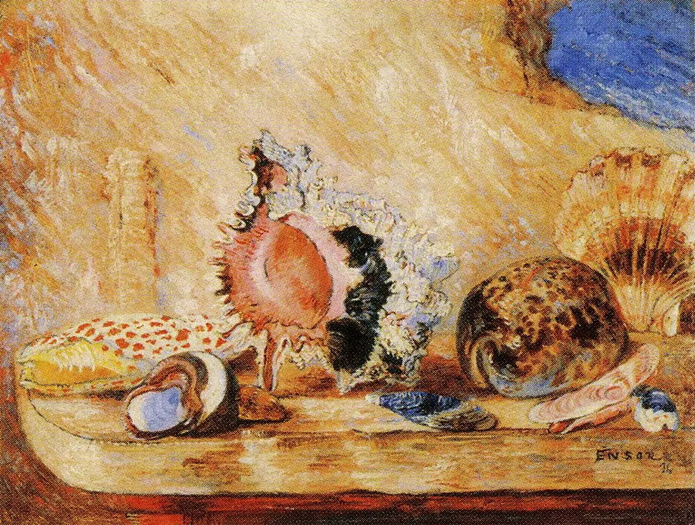 Seashells, by James Ensor