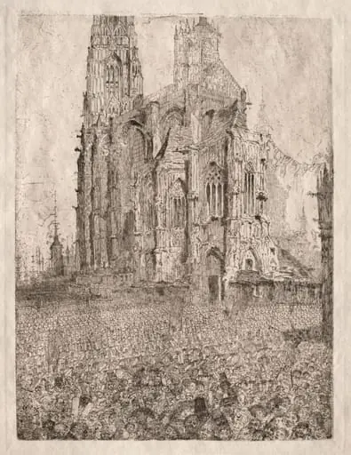 The Cathedral, by James Ensor