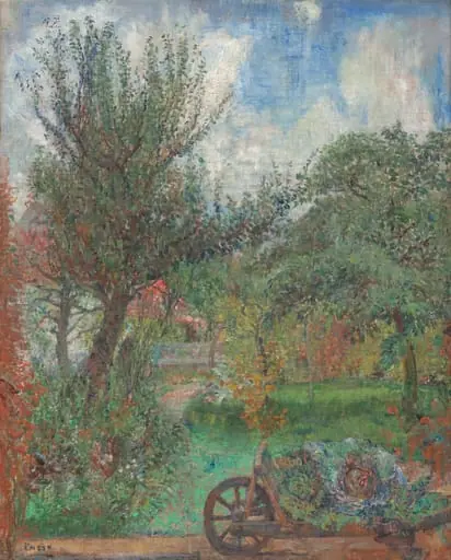 The Garden of the Rousseau Family, by James Ensor