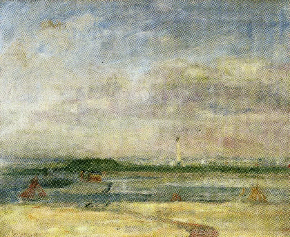 The Lighthouse at Ostend, by James Ensor, oil, 1893