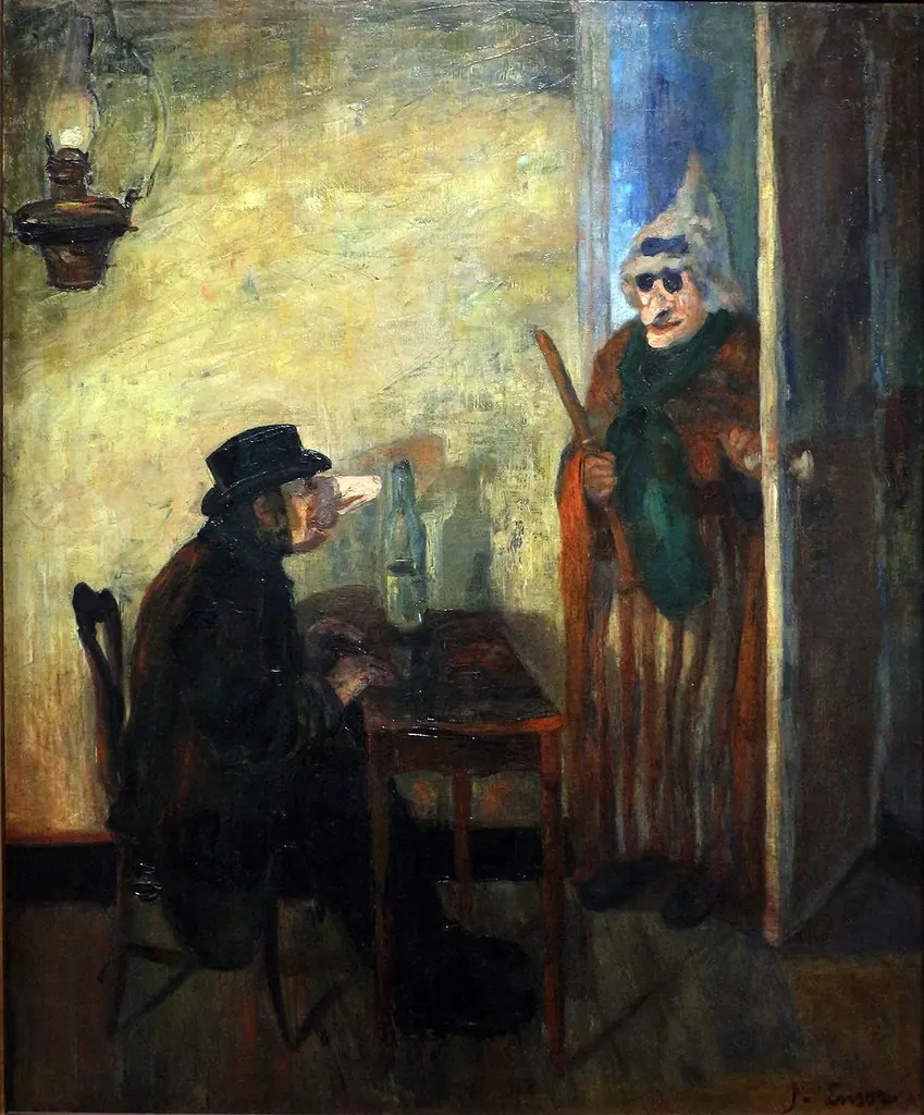 The Scandalized Masks, by James Ensor