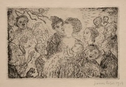 The Seven Deadly Sins: Envy, by James Ensor