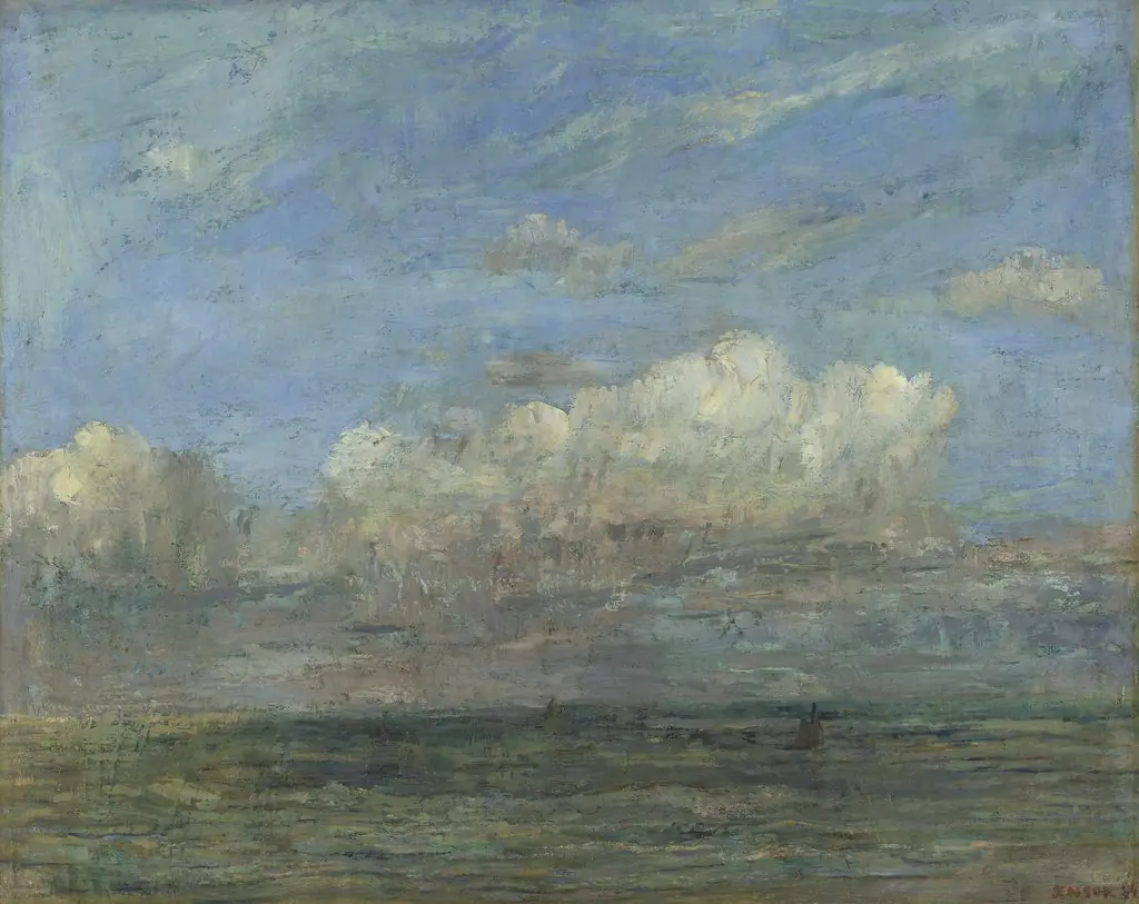 The White Cloud, by James Ensor