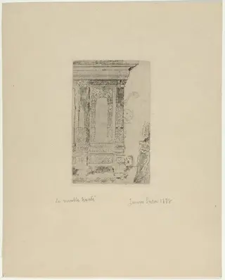 Untitled, by James Ensor, 1888