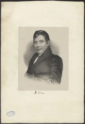 Portrait of G. Salomon, by James, Erxleben