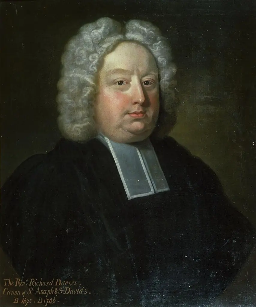 Revd. Richard Davies, Canon St. Asaph, by James Fellowes