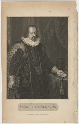 Francis, Lord Bacon, by James Fittler