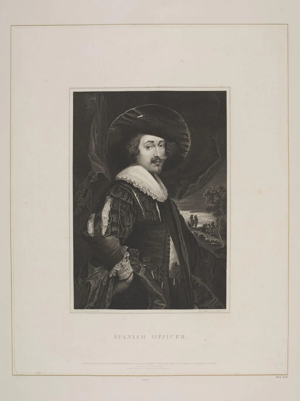 Spanish Officer, by James Fittler, 1850