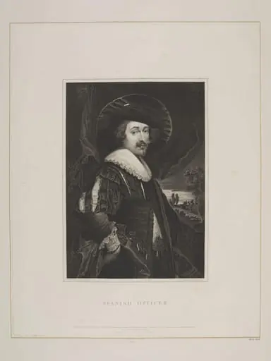 Spanish Officer, by James Fittler