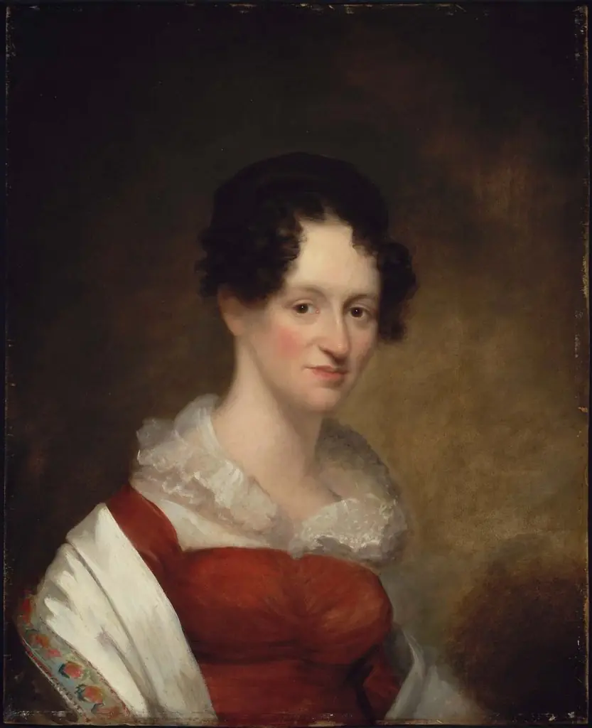 Mrs. Joseph Warren Revere (Mary Robbins), by James Frothingham