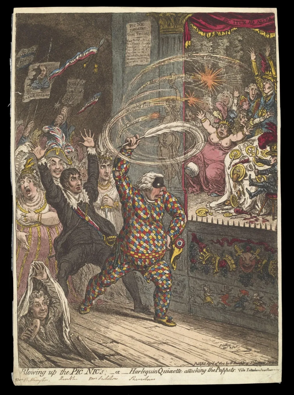 H Beard Print Collection, by James Gillray, 2
